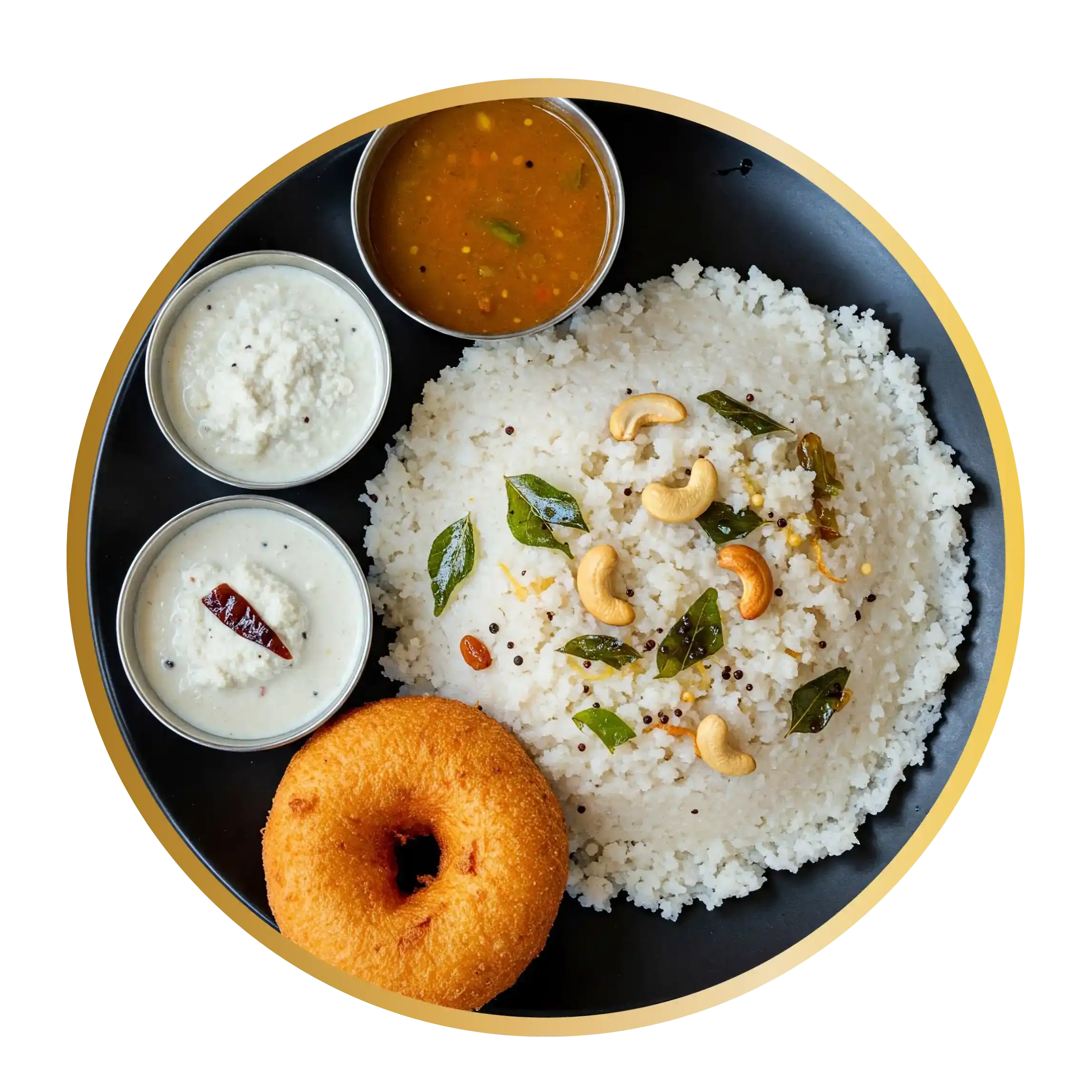 Pongal Vada Combo at Athidi Indian